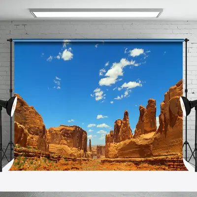 Arches National Park Nature Landscape Photo Backdrop - Aperturee