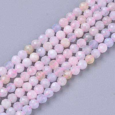 Natural Morganite Beads Strands