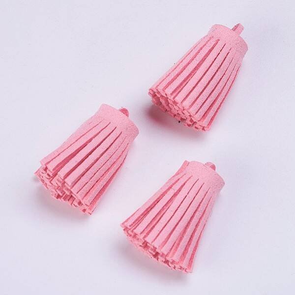 Faux Suede Tassel Pendant Decorations
