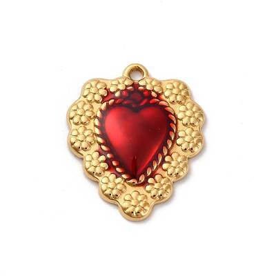 304 Stainless Steel Enamel Pendants