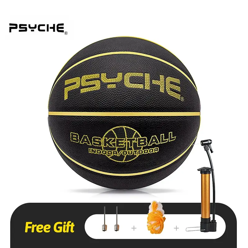PSYCHE Basketball 29.5 28.5 27.5 22.5  Original Classic Rubber Indoor Outdoor Sports Ball,Christmas Gift