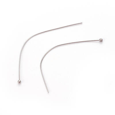 Tarnish Resistant 304 Stainless Steel Ball Head Pins