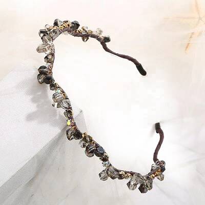 Shiny Elegant Glass Hair Bands