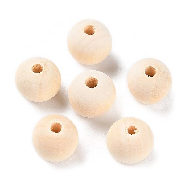 Natural Wood Beads