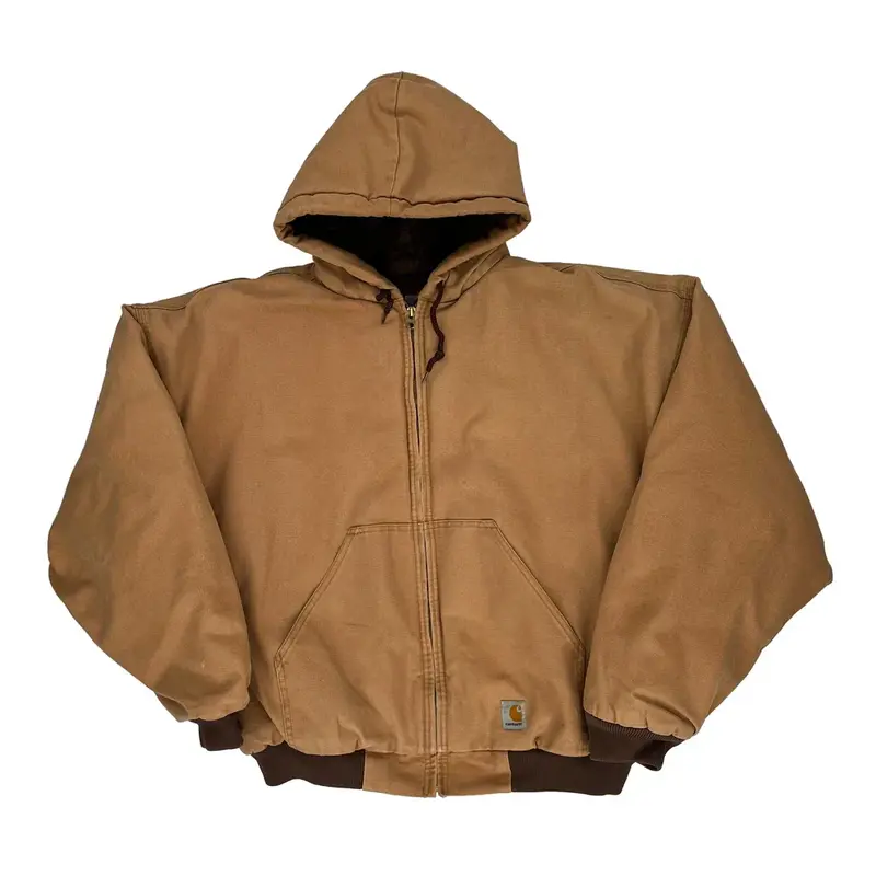 Carhartt Jacket - 3XL Brown Cotton