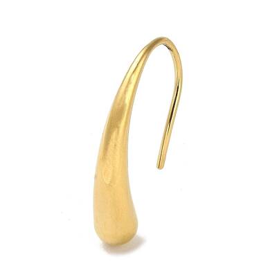 304 Stainless Steel Teardrop Dangle Earrings