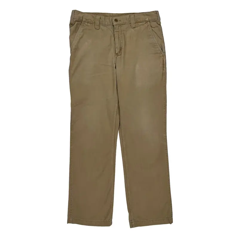 Carhartt Trousers - 33W 31L Beige Cotton
