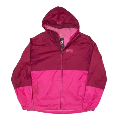 HELLY HANSEN Rain Jacket Pink Womens L