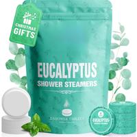 Shower Steamers Aromatherapy Organic Eucalyptus & Mint Essential Oil, 5-Pack Shower Bombs Skin Care Body Care Sensitive for W...
