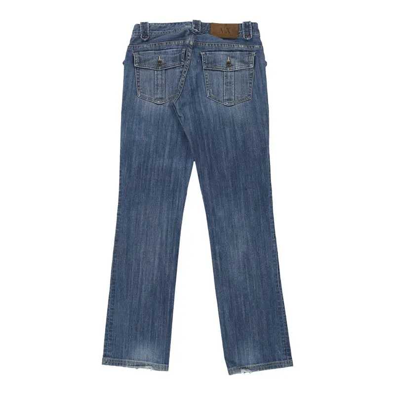 Armani Exchange Jeans - 28W UK 6 Blue Cotton