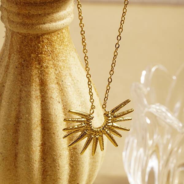 Sun Pendant Necklace