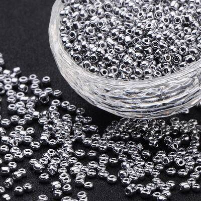 Electroplate Glass Seed Beads