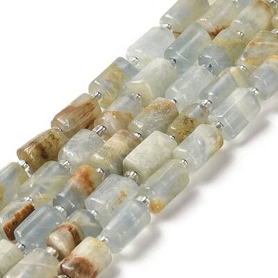 Natural Blue Calcite Beads Strands