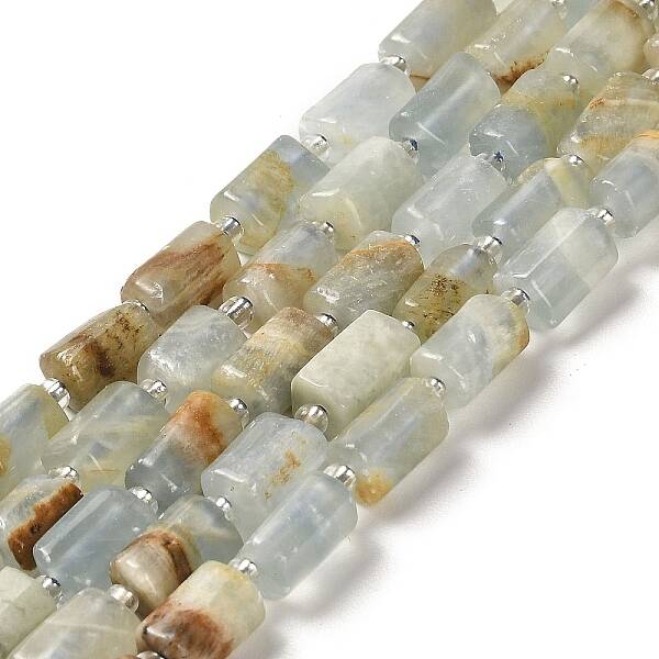 Natural Blue Calcite Beads Strands