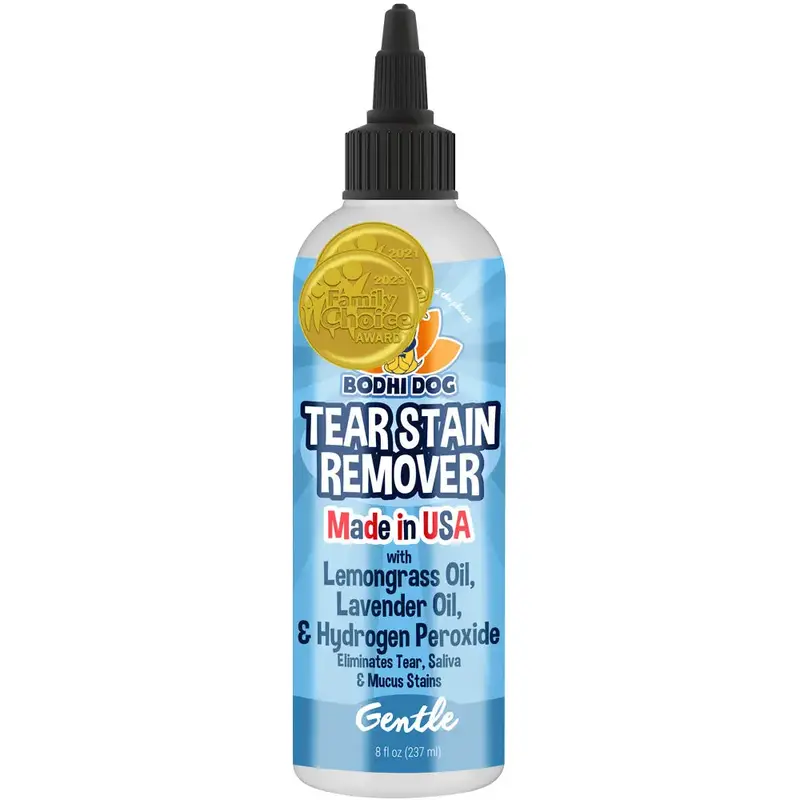 Bodhi Dog Tear Stain Remover | Removes Dog & Cats Tears, Saliva & Mucus Stains | Safe Gentle Solution for Fur and Delicate Co...