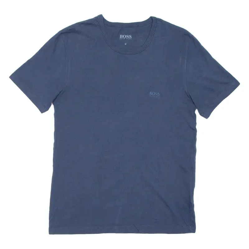 BOSS Mens T-Shirt Blue M
