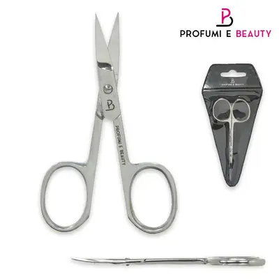 P&B Curved Tip Steel Nail Scissors