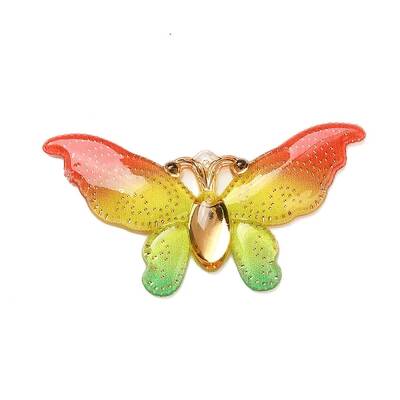 Gradient Color Resin Pendants