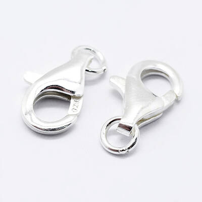 925 Sterling Silver Lobster Claw Clasps