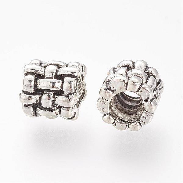 Alloy European Beads with Screw