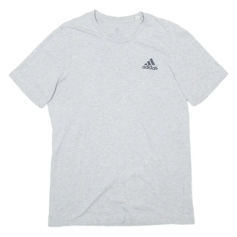 ADIDAS Mens T-Shirt Grey M