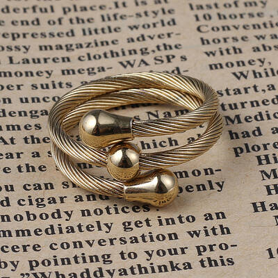 Wrap Style 304 Stainless Steel Rings