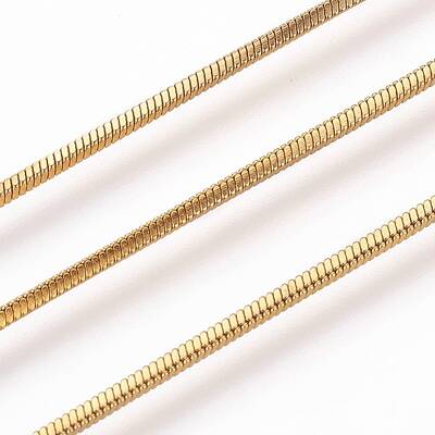 Ion Plating(IP) Handmade 304 Stainless Steel Boston Link Chains
