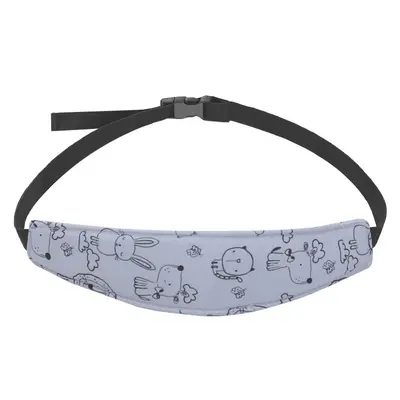 Baby Fixed Head Band | Color: Gray Animal
