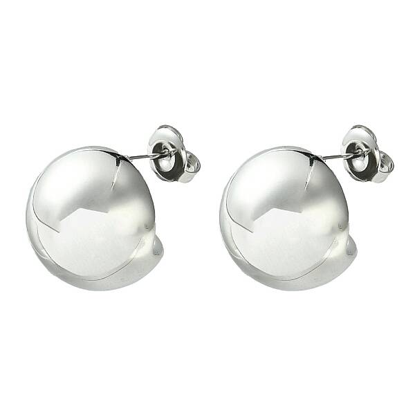 Non-Tarnish 304 Stainless Steel Round Stud Earrings