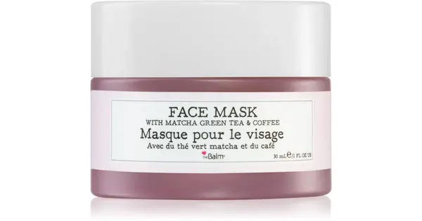 theBalm To The Rescue® Matcha Green Tea & Coffee intense hydrating face mask 30 ml