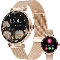 Smart Watch (Answer/Make Calls), 1.19 Inch Fitness Tracker with Multiple Sports Modes, Waterproof Women's Men's Fitness Watch...