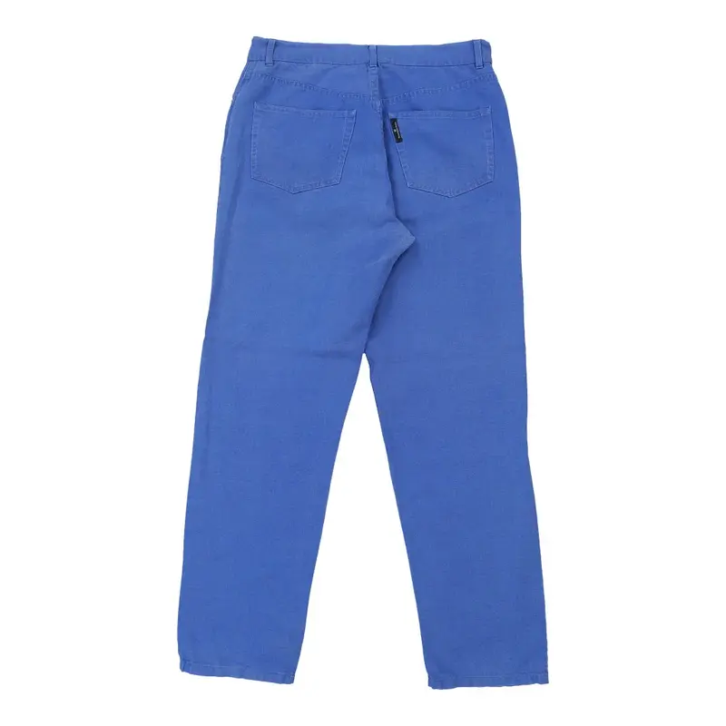 Ermenegildo Zegna Trousers - 32W 31L Blue Cotton