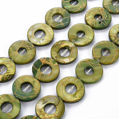 Natural Freshwater Shell Beads Strands