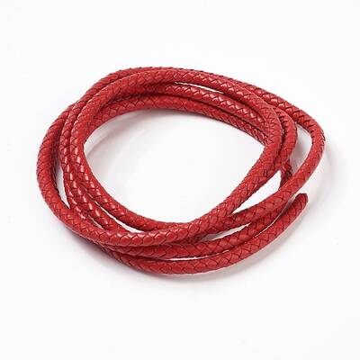 Braided Leather Cord