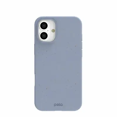 Steel Blue iPhone 16 Plus Case