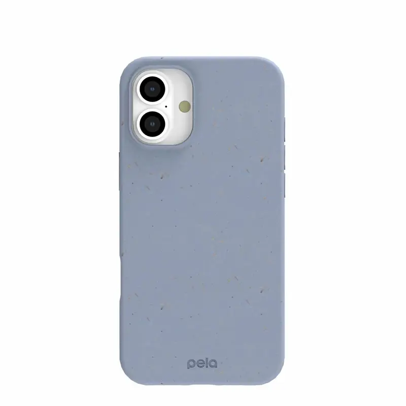 Steel Blue iPhone 16 Plus Case