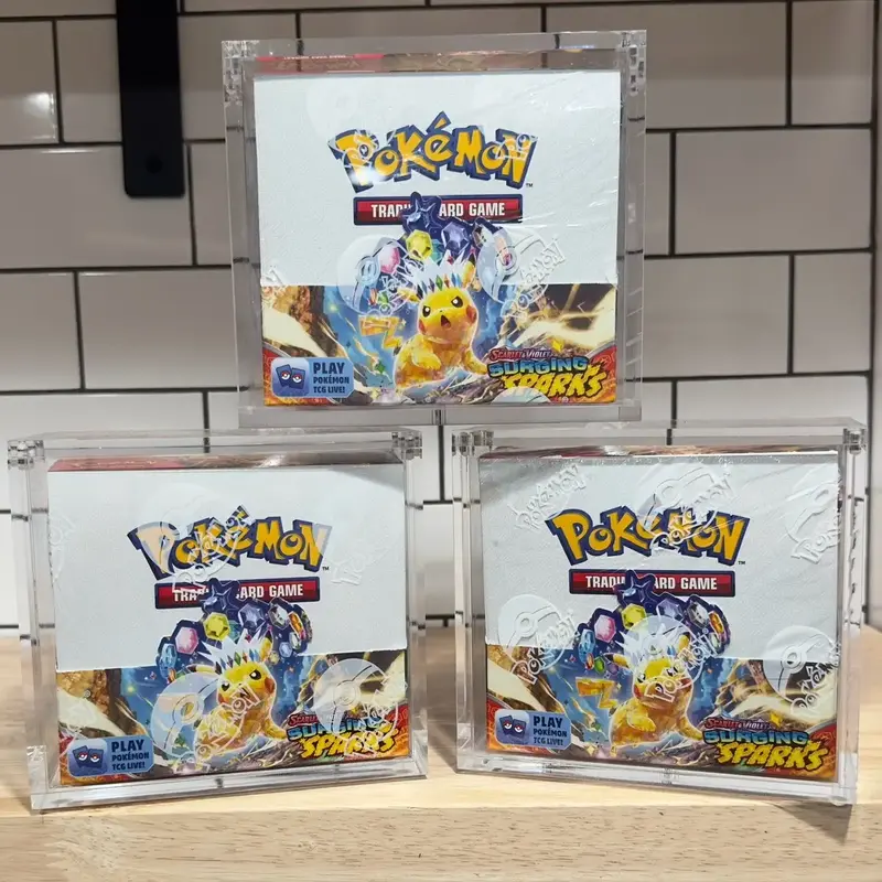 Pokémon Acrylic Booster Display Case for Collectors