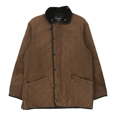 Polar Quilts Barbour Jacket - Large Brown Polyester