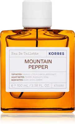 Korres Mountain Pepper Eau de Toilette unisex 100 ml