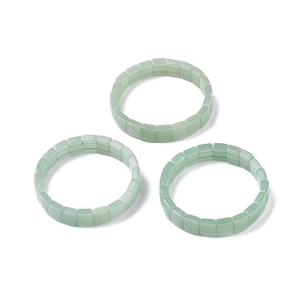 Natural Green Aventurine Stretch Bracelets