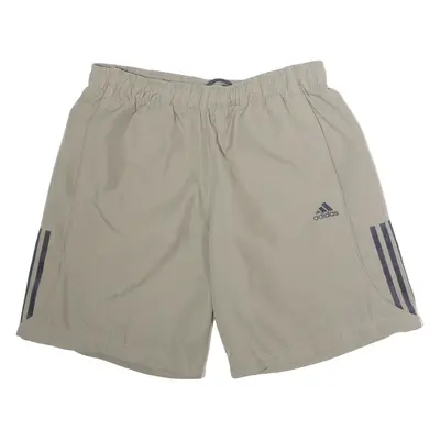ADIDAS Mesh Lined Mens Swimming Shorts Green L W32