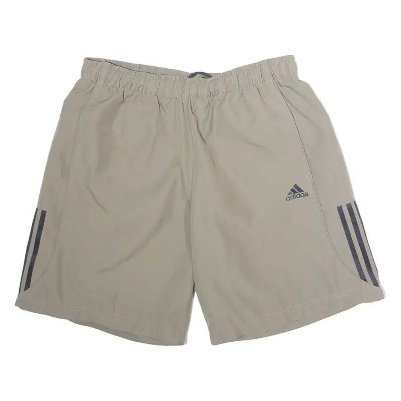ADIDAS Mesh Lined Mens Swimming Shorts Green L W32