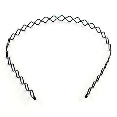 Hair Accessories Iron Wavy Hair Band Findings