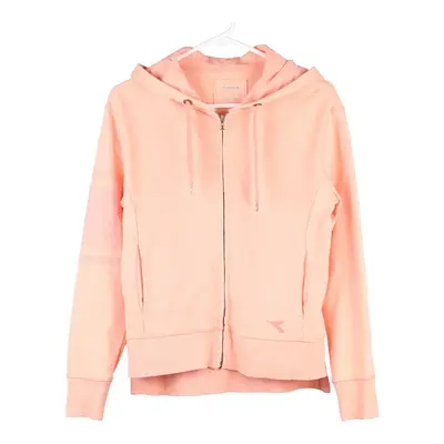 Diadora Hoodie - XS Orange Cotton Blend