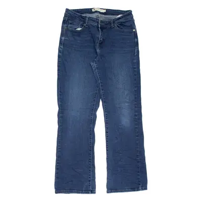 LEVI'S Curvy 529 Womens Jeans Blue Regular Bootcut Stone Wash W31 L32