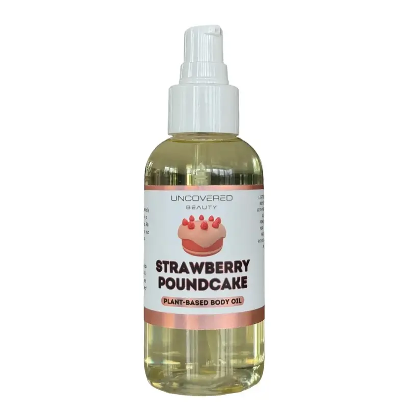 Strawberry Poundcake Plant-Based Moisturizing Body Oil