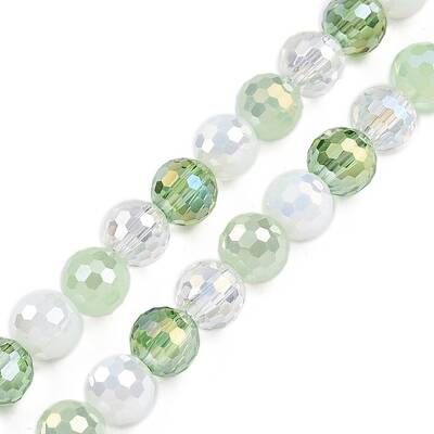 Transparent Glass Beads Strands