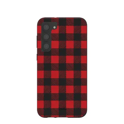 Black Flannel Samsung Galaxy S23+(Plus) Case