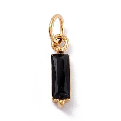 304 Stainless Steel Cubic Zirconia Pendants