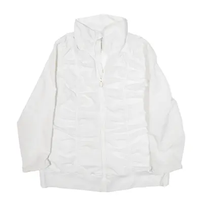 FILA Track Jacket White Womens L